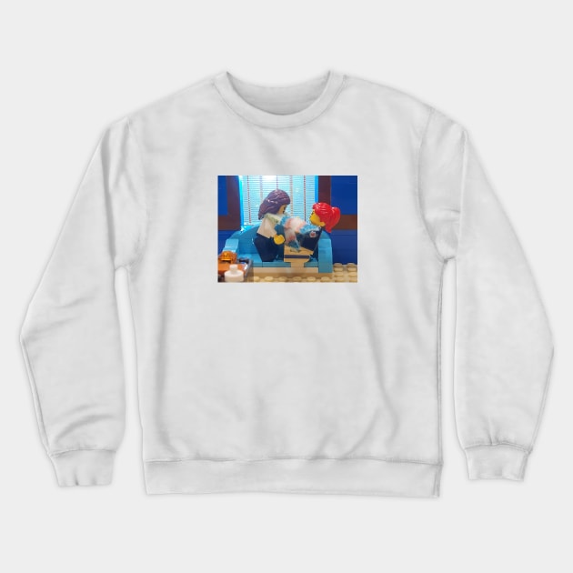 Lego Wayhaught - "The couch" Crewneck Sweatshirt by Pingubest